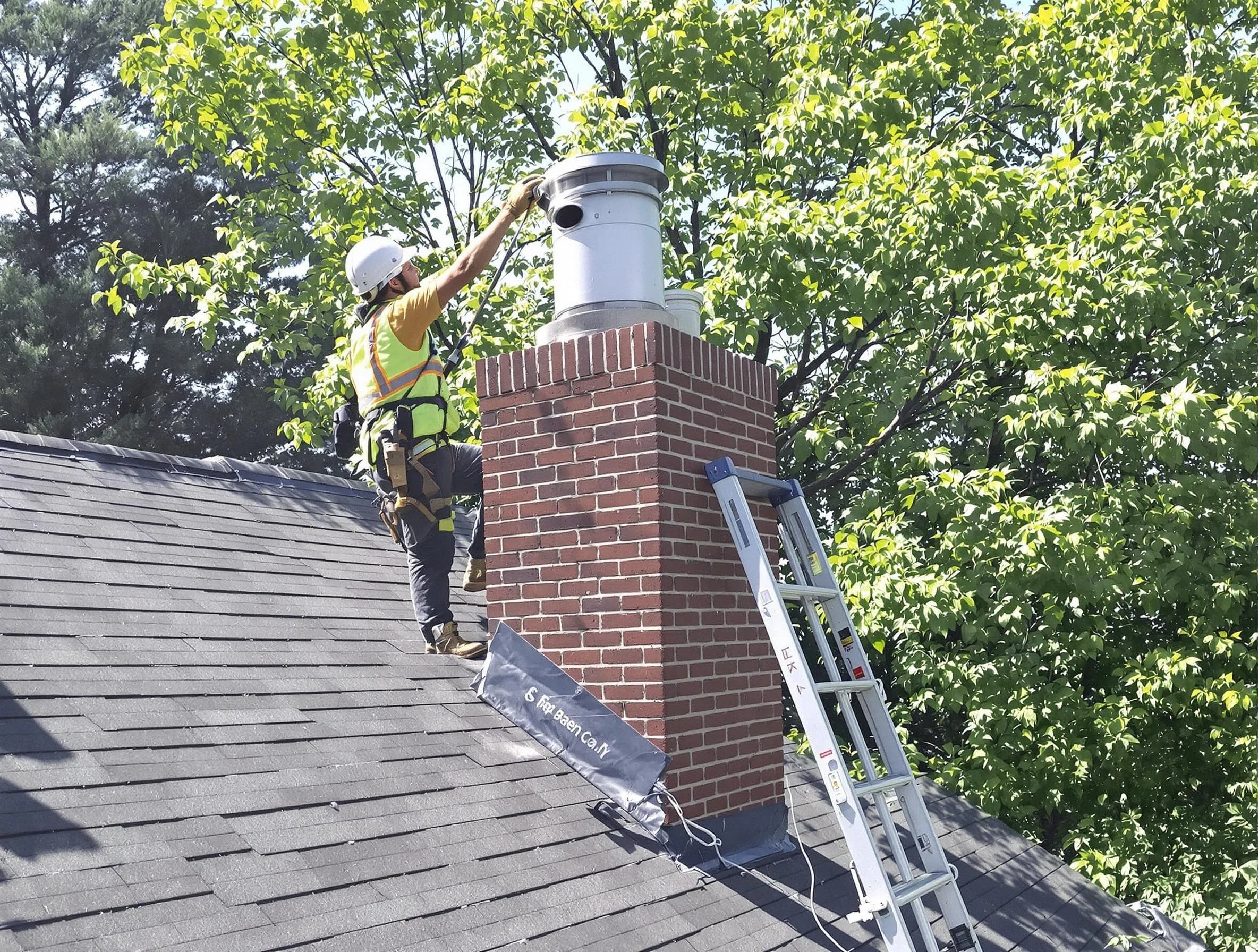 Chimney liner inspection by Bluffdale Chimney Sweep in Bluffdale, UT
