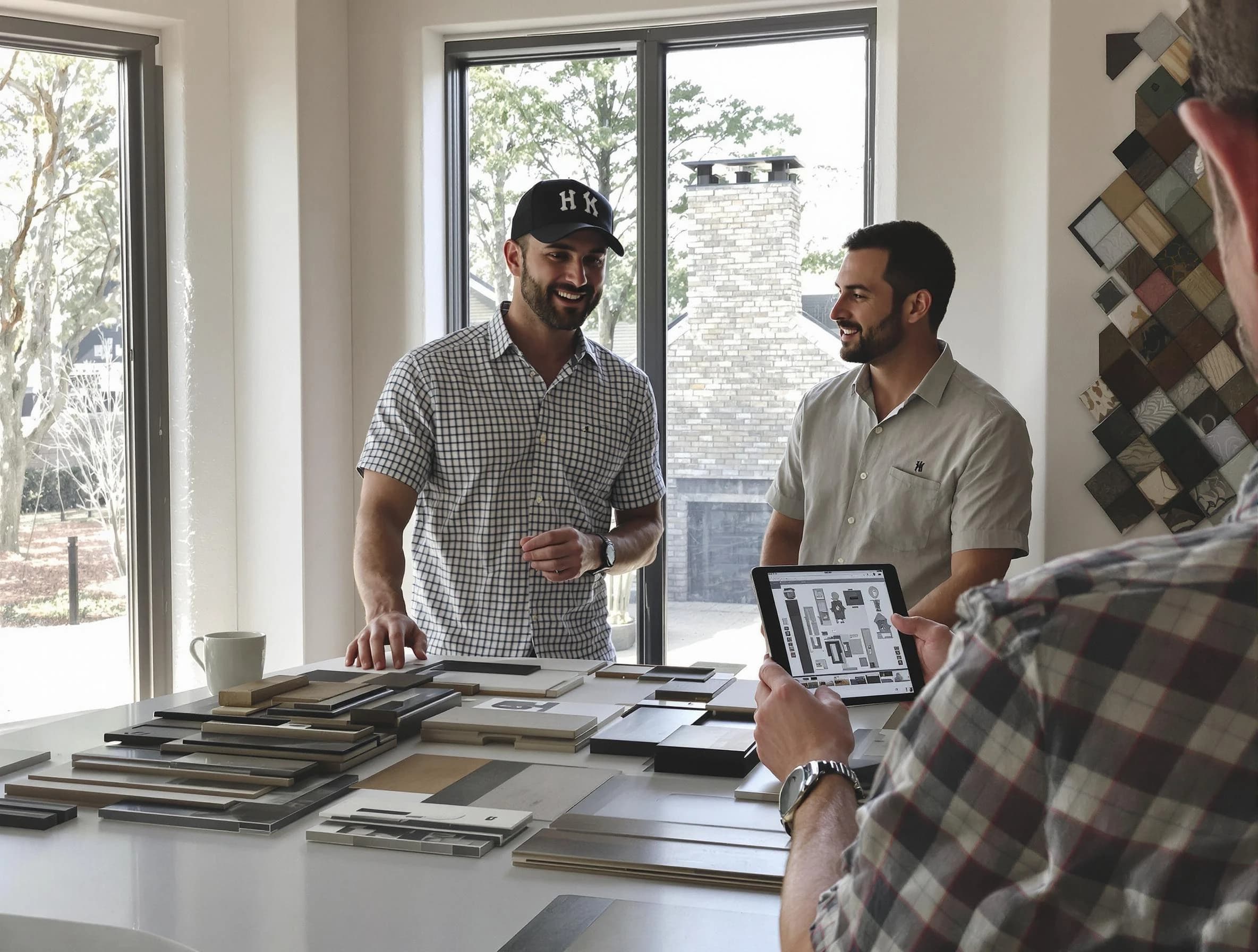 Bluffdale Chimney Sweep remodeling a chimney and fireplace in Bluffdale, UT