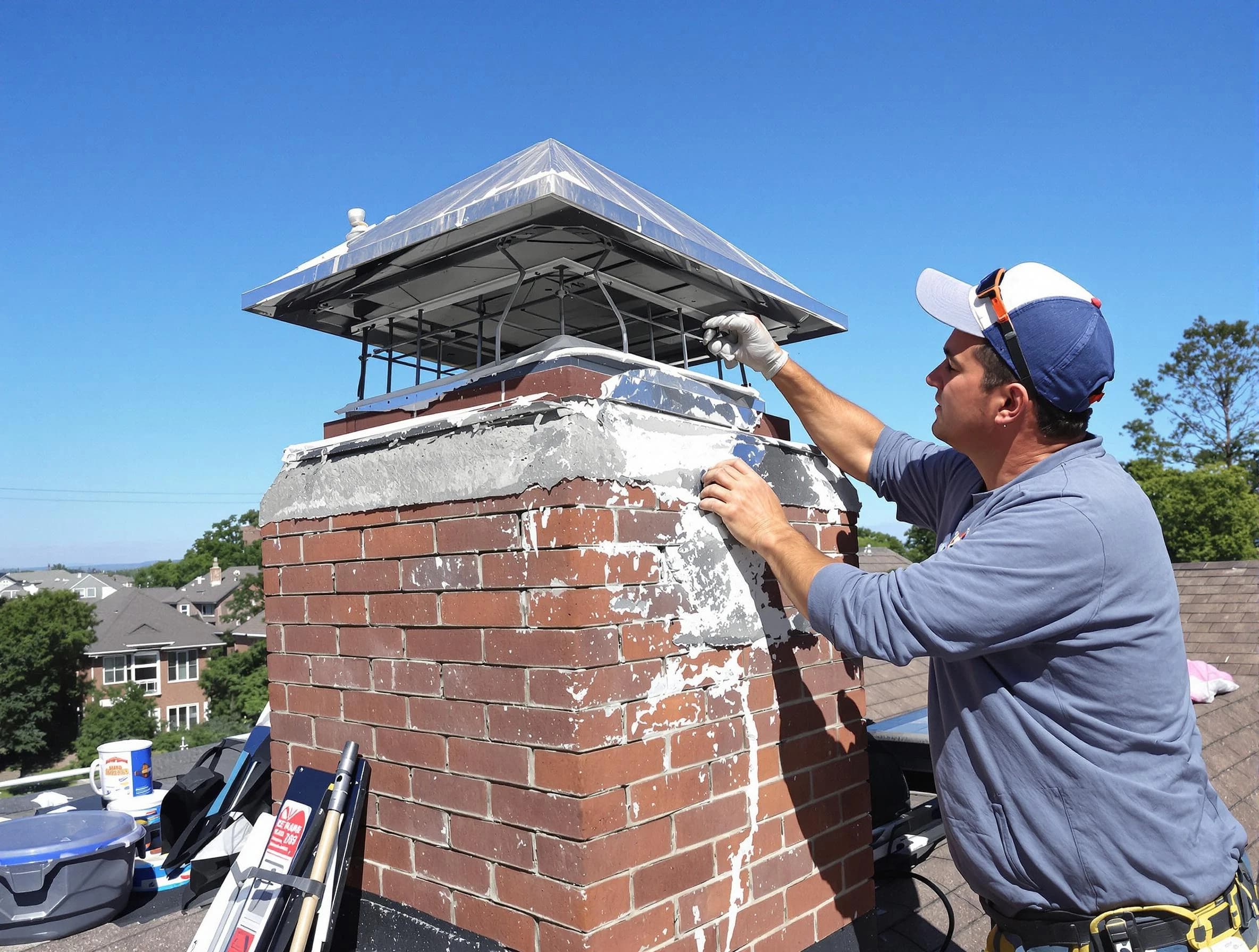 Chimney Crown Services service in Bluffdale, UT