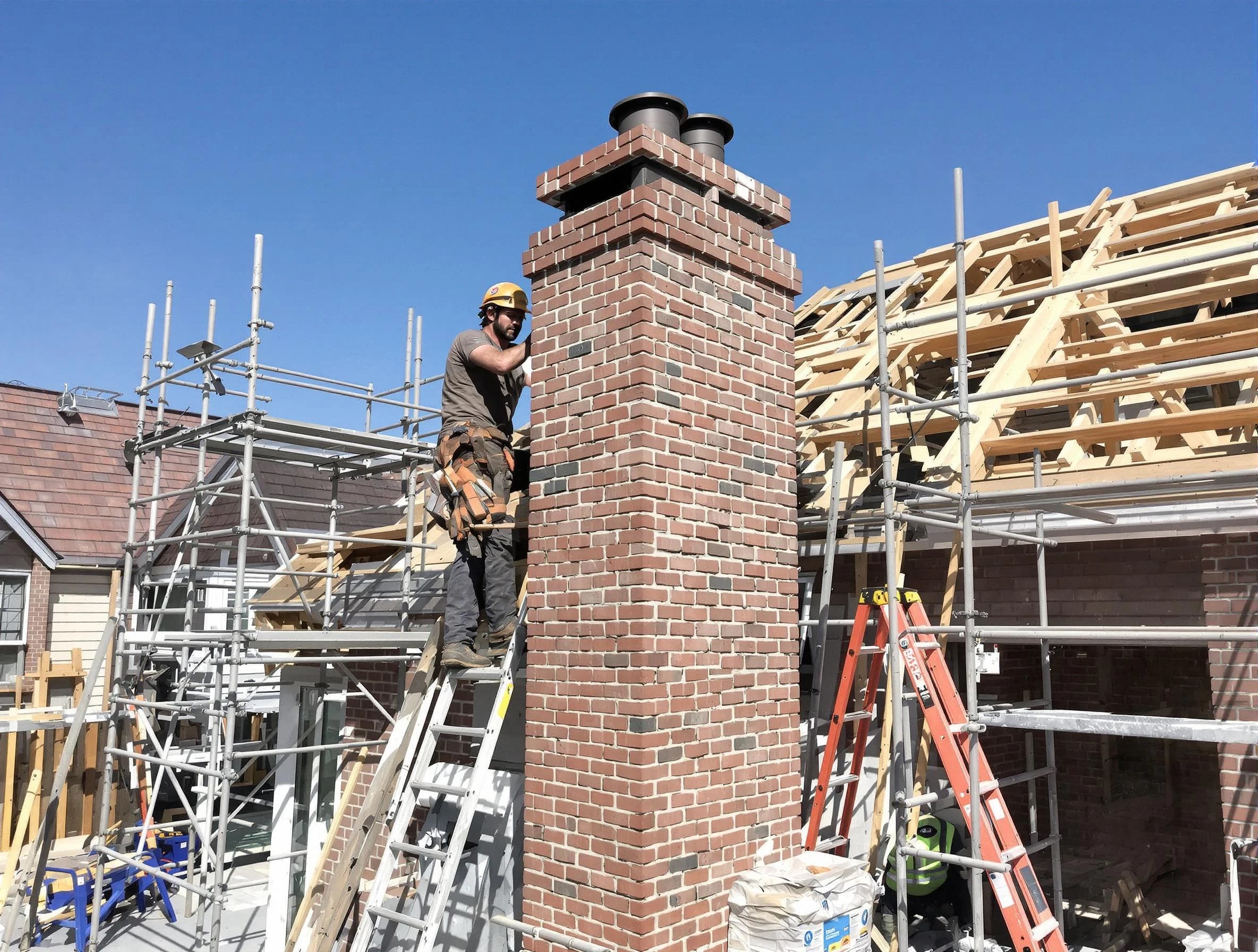 New chimney installation completed by Bluffdale Chimney Sweep in Bluffdale, UT