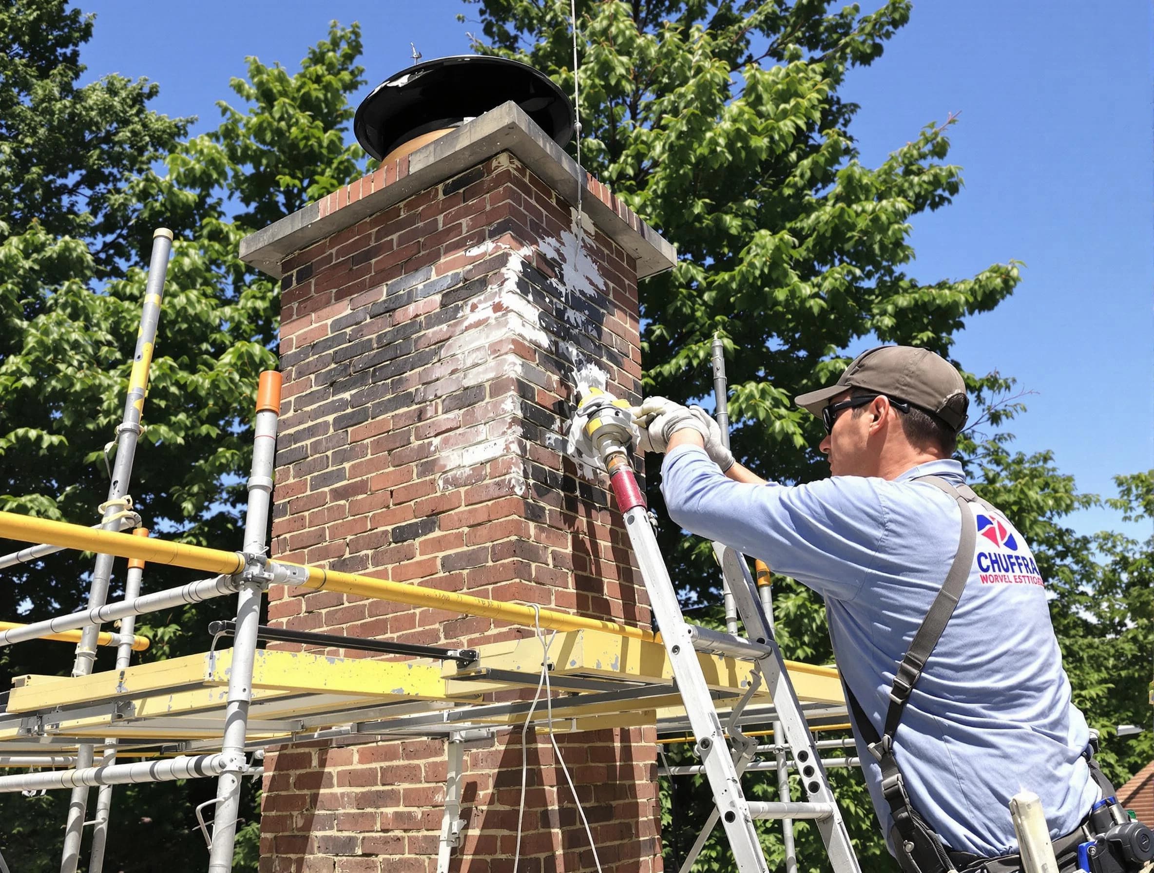 Structural chimney repair by Bluffdale Chimney Sweep in Bluffdale, UT