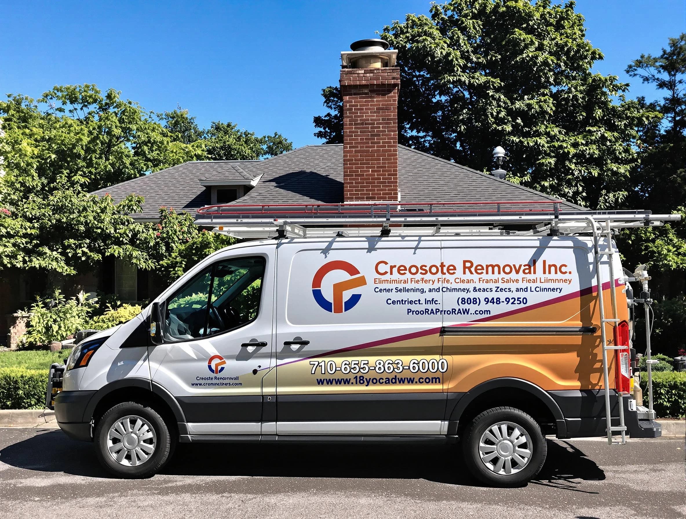 Bluffdale Chimney Sweep technician removing creosote safely in Bluffdale, UT