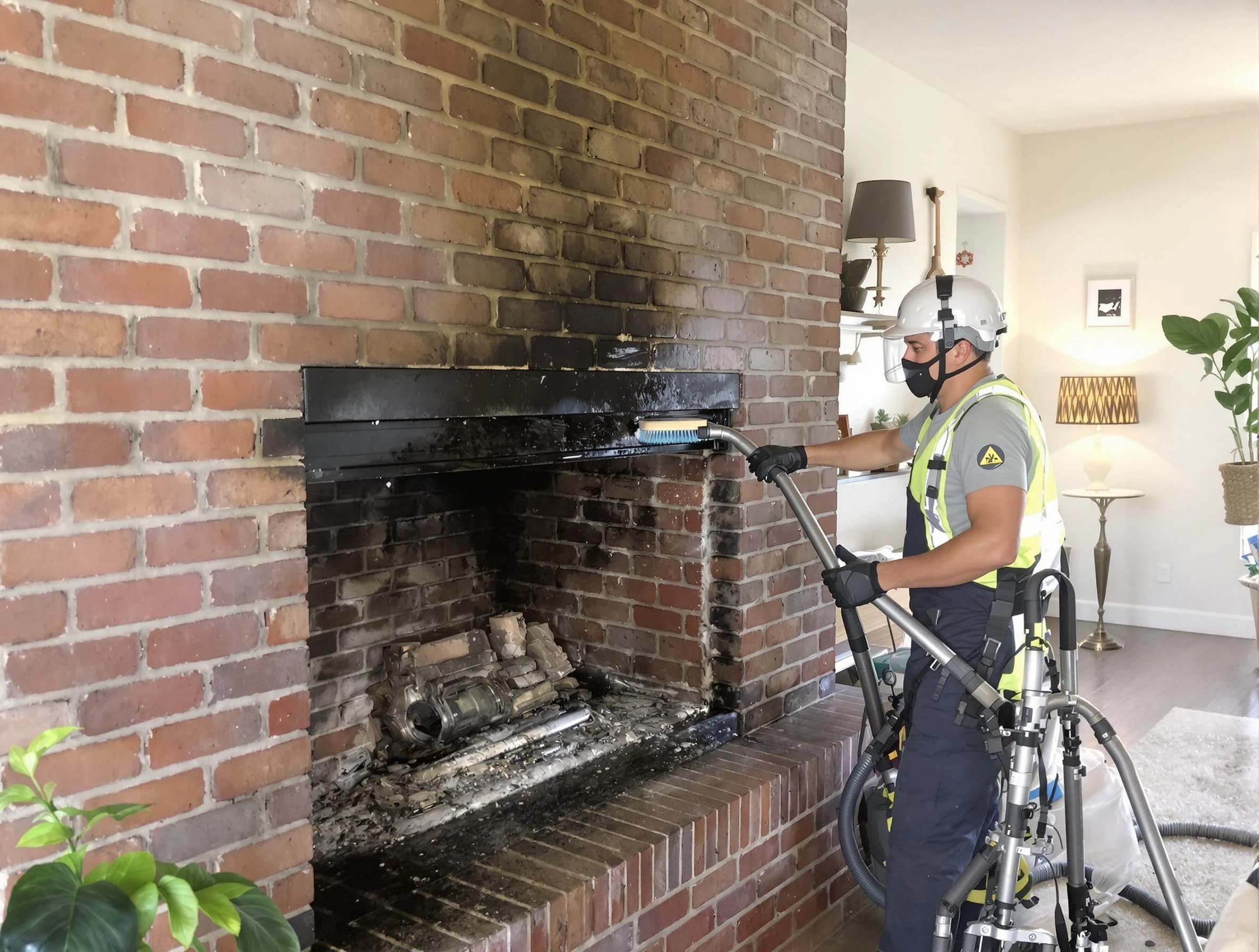 Bluffdale Chimney Sweep providing fireplace cleaning services in Bluffdale, UT