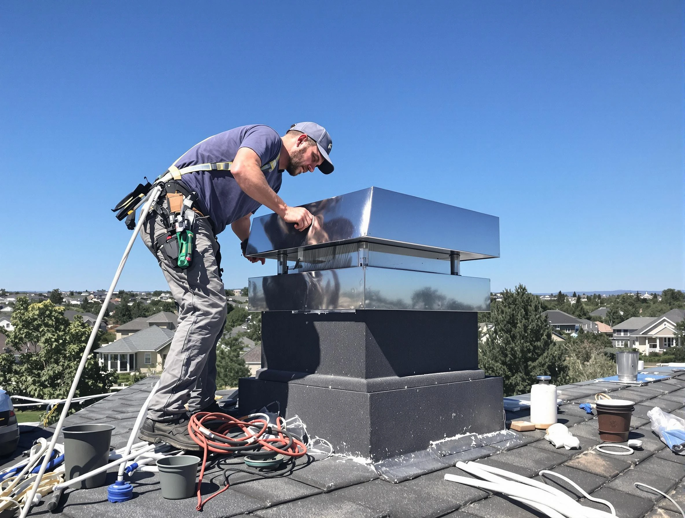 Chimney Cap Services in Bluffdale