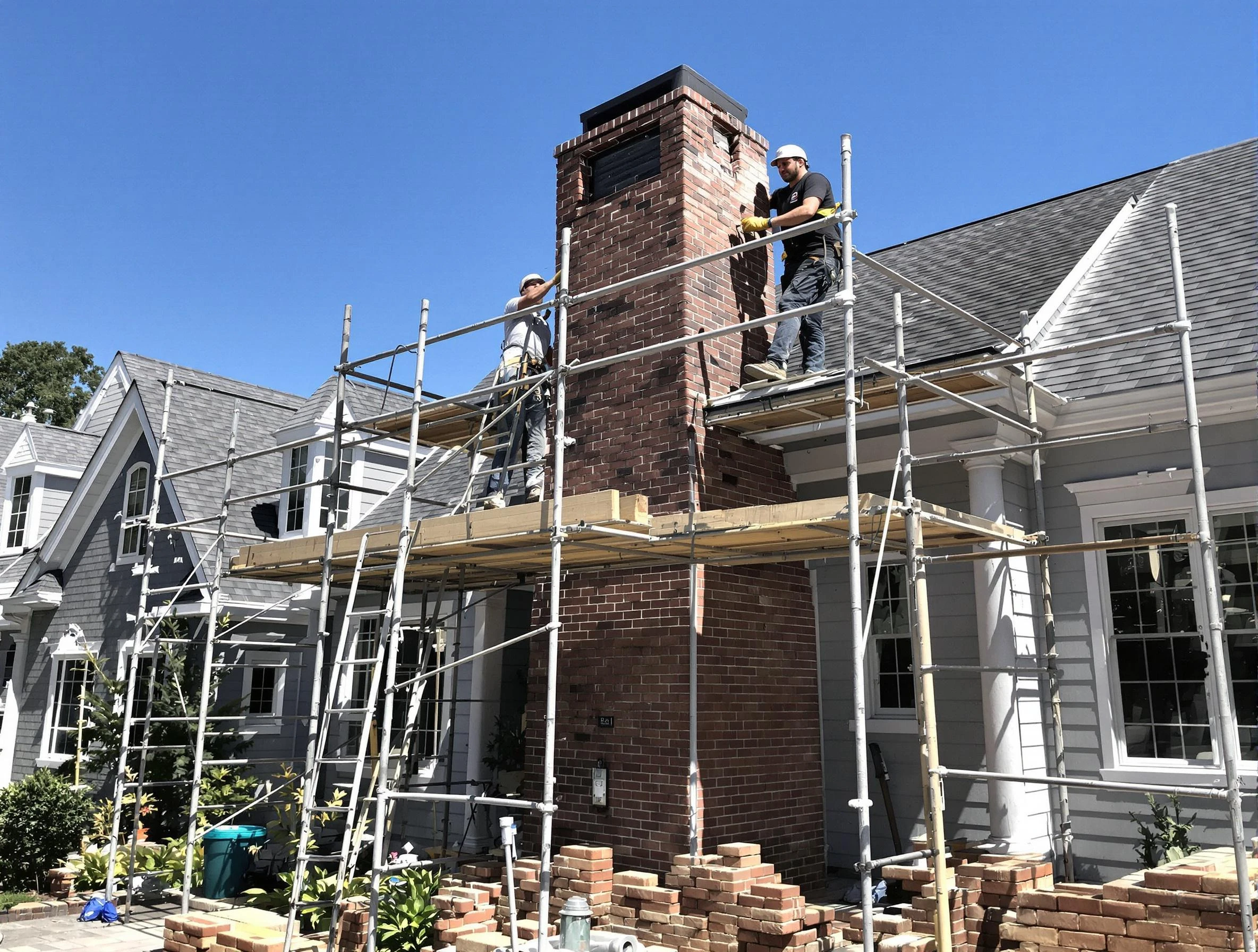 Chimney Rebuilding in Bluffdale